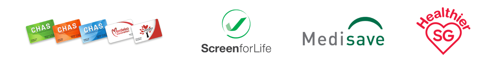 insurance partners at regis medical gp clinic - healthier SG, CHAS, Medisave, Screenforlife